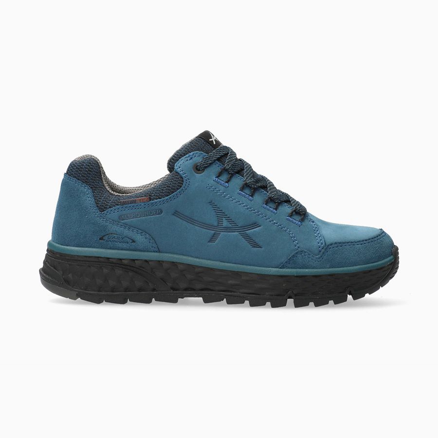 Allrounder OVIDA-TEX Nubuck Suede Női Tornacipő - Sötétkék, HU-02680
